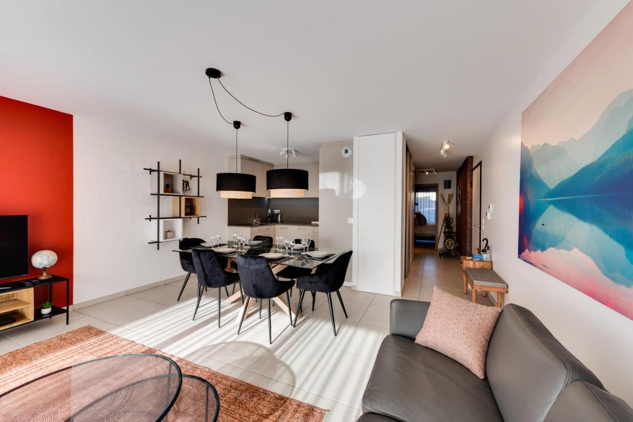 Le Reposoir - New 2 Bedroom Apartment With Terrace & Garage Аннесі Екстер'єр фото