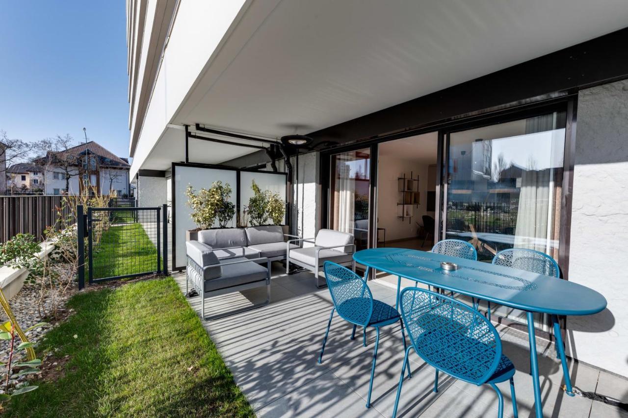 Le Reposoir - New 2 Bedroom Apartment With Terrace & Garage Аннесі Екстер'єр фото